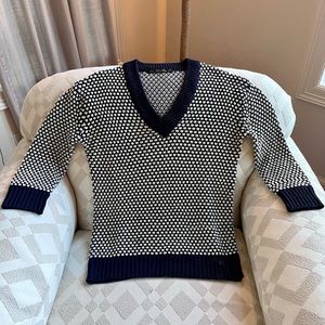 Zara V-Neck Knit Sweater
